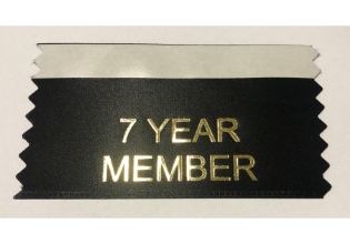 7 Year Member Ribbons (Pack of 10)