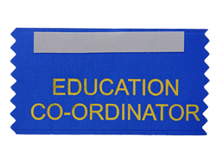 Education Coordinator Ribbon (Pack of 10)