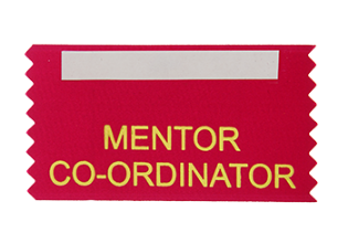 Mentor Co-ordinator Ribbon (Pack of 10)