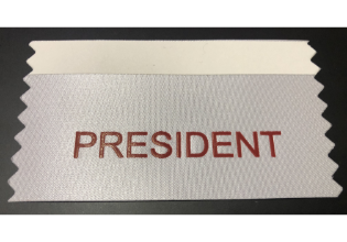 President Ribbon (Pack of 10)