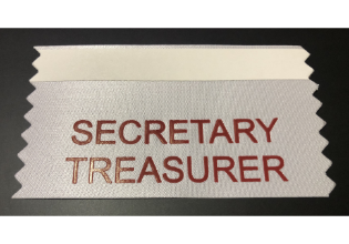Secretary Treasurer (Pack of 10)